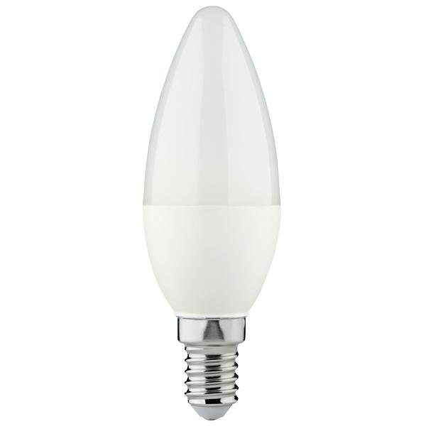 Lampada LED oliva/candela 6,5W 6500°K